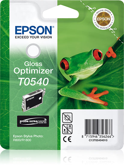 Epson C13T05404010/T0540 Ink cartridge Glossy Optimizer, 400 pages ISO/IEC 24711 13ml for Epson Stylus Photo R 800