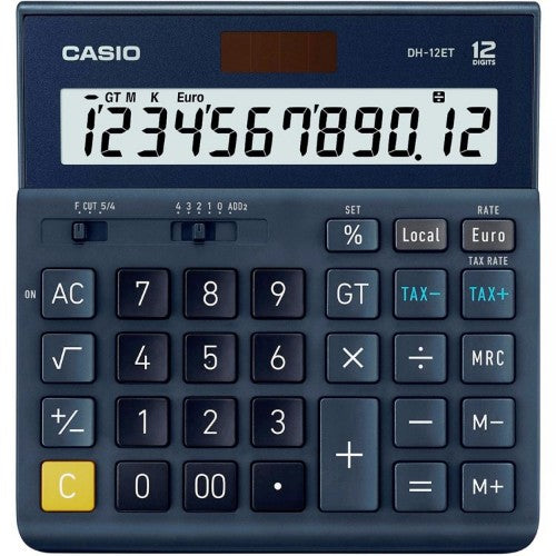 Casio DH-12ET calculator Desktop Basic Black