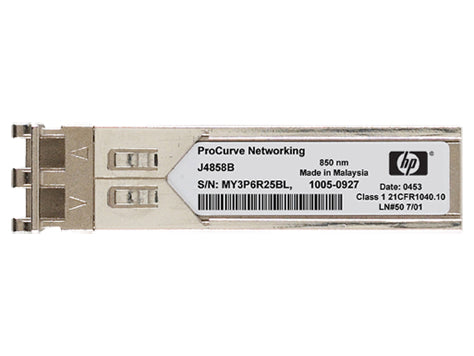 HPE X121 1G SFP LC LX network transceiver module Fiber optic 1000 Mbit/s 1310 nm