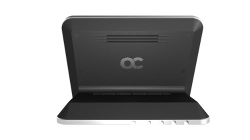 AudioCodes RXV200 Compute Device for small to mid size meeting rooms. The Bundle also Includes the RXPanel, RX15 Speakerphone and RXVCam50M