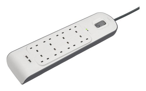 Belkin BSV604AF2M surge protector White 6 AC outlet(s) 2 m