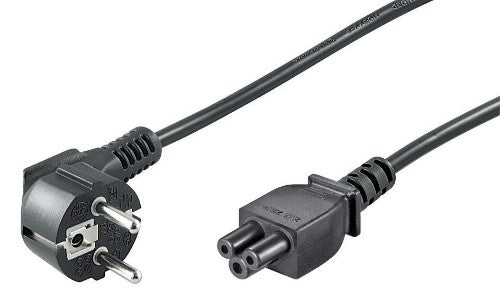 Microconnect PE010850 power cable Black 5 m Power plug type E+F C5 coupler