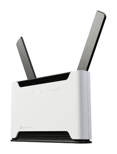 Mikrotik Chateau LTE18 ax wireless router Gigabit Ethernet Dual-band (2.4 GHz / 5 GHz) 4G White