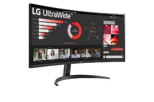 LG 34WR50QK-B computer monitor 86.4 cm (34") 3440 x 1440 pixels Wide Quad HD Black