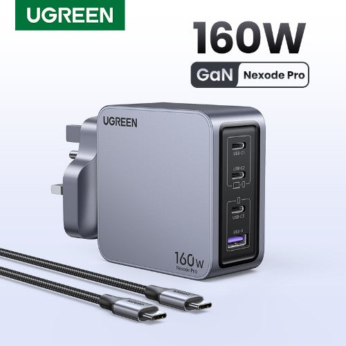 Ugreen Nexode Pro Universal Grey, Silver AC Fast charging Indoor