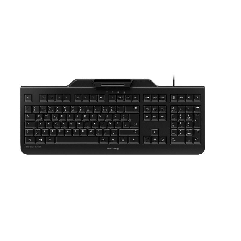 CHERRY JK-A0400EU-2 keyboard Office USB QWERTZ US English Black