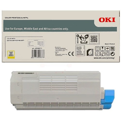 OKI 45396213 Toner-kit yellow, 11.5K pages ISO/IEC 19752 for OKI ES 7460