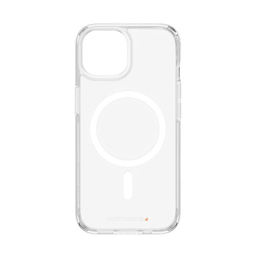 PanzerGlass ® HardCase Transparent w. White MagSafe & D3O® iPhone 15