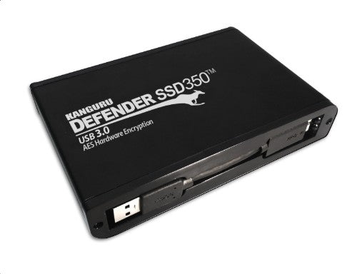 iStorage Kanguru Defender SSD350 2 TB| FIPS 140-2 Certified | Hardware Encrypted Solid State Drive | 2.5" External |SATA (SATA/600) | TAA Compliant
