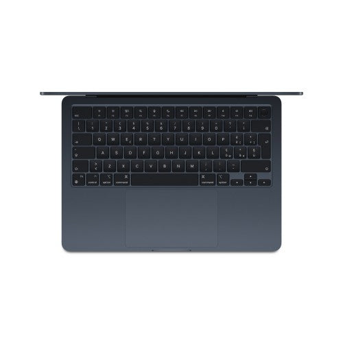 Apple MacBook Air 13-inch : M3 chip with 8-core CPU and 8-core GPU, 16GB, 256GB SSD - Midnight