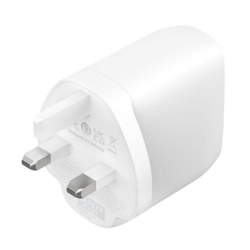 Belkin WCB010MYWH mobile device charger Universal White AC Fast charging Indoor