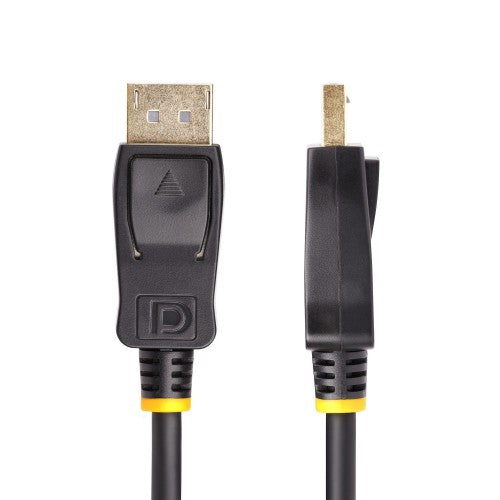StarTech.com 1m DisplayPort to HDMI Adapter Cable, 4K 60Hz with HDR, DP to HDMI 2.0b, Active Video Converter, DisplayPort Desktop to HDMI Monitor