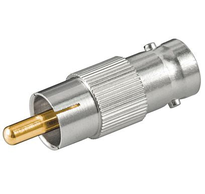 Microconnect BNCRCAADAPTOR cable gender changer RCA BNC Silver