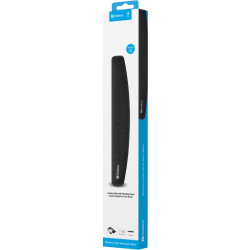 Sandberg Memory Foam Wrist Rest 48cm
