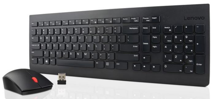 Lenovo 4X30M39490 keyboard Mouse included Universal RF Wireless Spanish Black