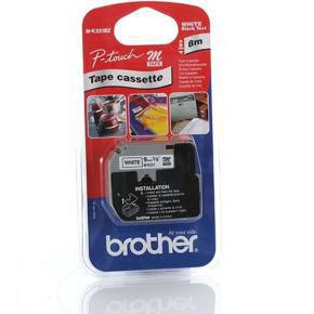 Brother MK-221BZ DirectLabel black on white 9mm x 8m for Brother P-Touch M 9-12mm