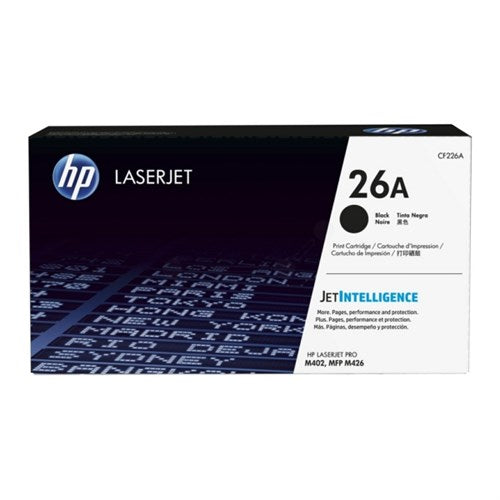 HP CF226A/26A Toner cartridge, 3.1K pages ISO/IEC 19752 for HP LaserJet M 402/e