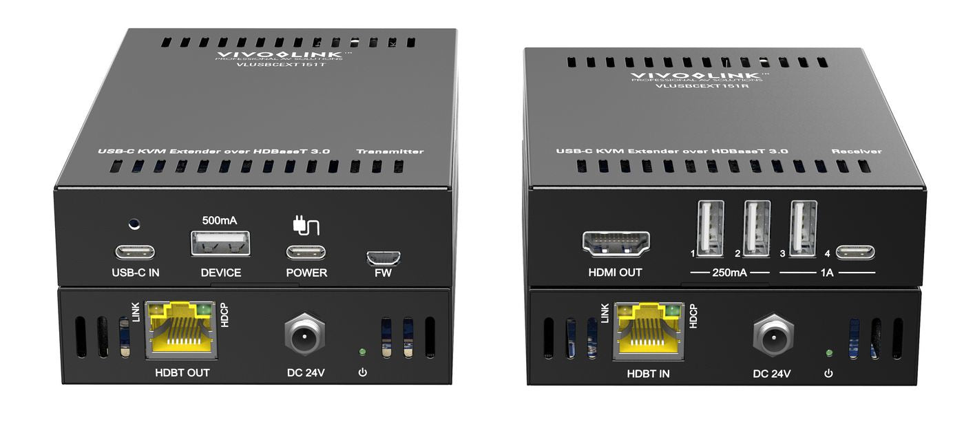 Vivolink VLUSBCEXT151 KVM extender Transmitter & receiver