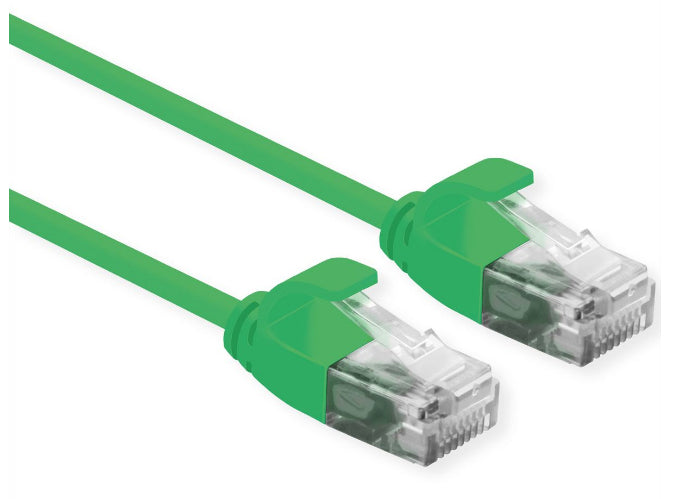 ROLINE 21.15.3934 networking cable Green 1.5 m Cat6a U/UTP (UTP)