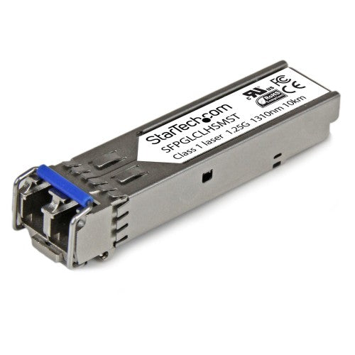 StarTech.com Cisco GLC-LH-SM Compatible SFP Transceiver Module - 1000BASE-LX/LH - 10 PACK~10 Pack Cisco GLC-LH-SM Compatible SFP Module (10 Pack) - 1000BASE-LX/LH - 1GbE Single Mode Fiber SMF Optic Transceiver - 1GE Gigabit Ethernet SFP - LC 10km - 1310nm