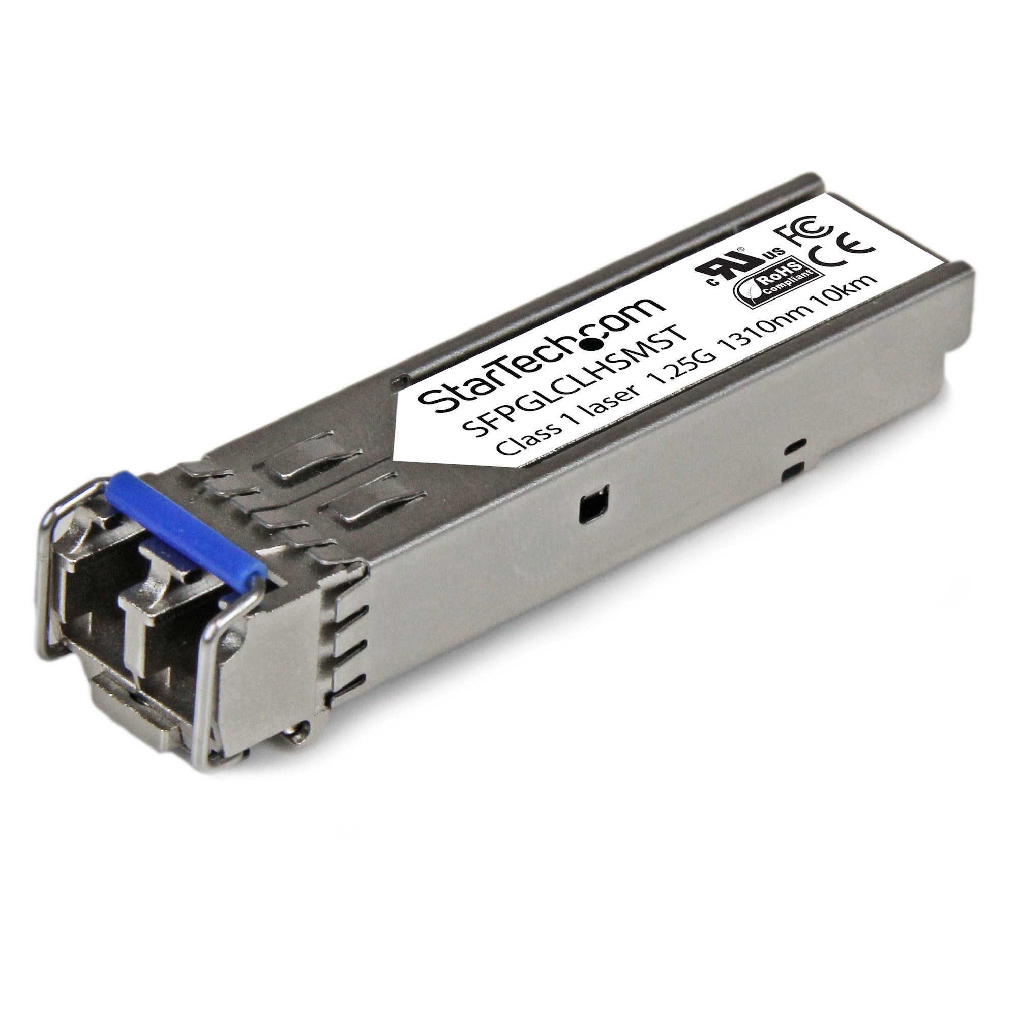 StarTech.com Cisco GLC-LH-SM Compatible SFP Module - 1000BASE-LX/LH - - 1GE Gigabit Ethernet SFP - LC 621 mi - 1310nm - Cisco IE3400, IE3300, IE3200~Cisco GLC-LH-SM Compatible SFP Module - 1000BASE-LX/LH - - 1GE Gigabit Ethernet SFP - LC 10km - 1310nm - C