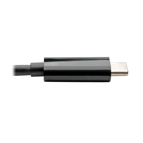 Tripp Lite U436-06N-GB-C USB-C to Gigabit Network Adapter with USB-C PD Charging - Thunderbolt 3, Black