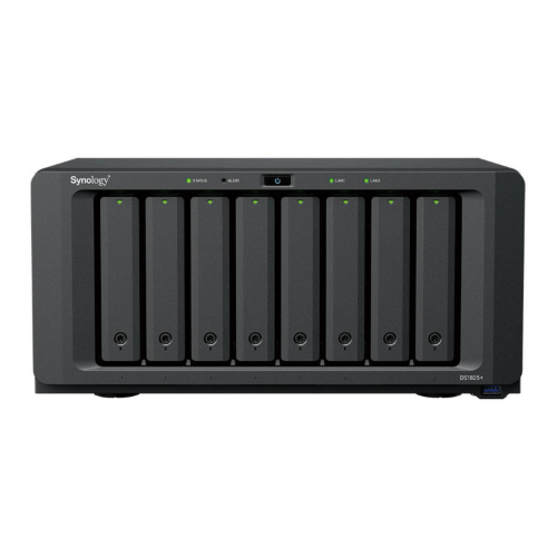 Synology DiskStation DS1825+ NAS/storage server Ryzen Embedded V1500B 8 GB DDR4 0 TB Black