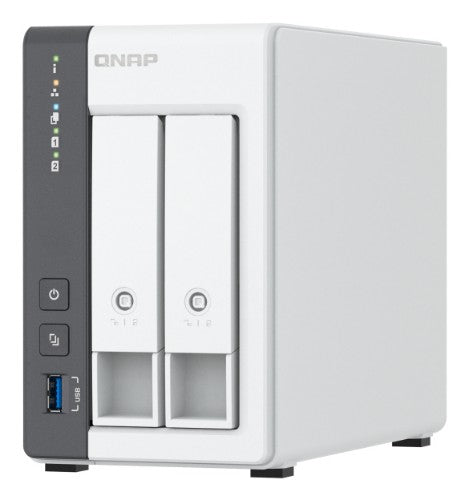 QNAP TS-216G NAS/storage server Tower Cortex-A Cortex-A55 4 GB HDD White