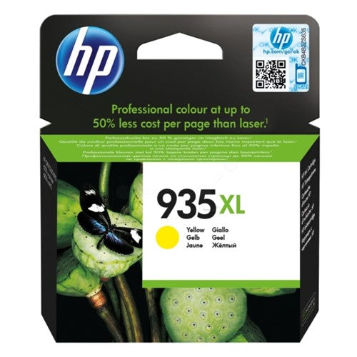 HP C2P26AE/935XL Ink cartridge yellow high-capacity, 825 pages ISO/IEC 24711 9.5ml for HP OfficeJet Pro 6230