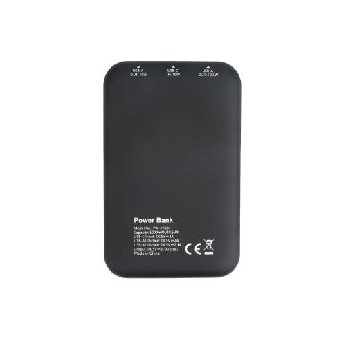 eSTUFF ES641040 power bank Lithium Polymer (LiPo) 5000 mAh Black