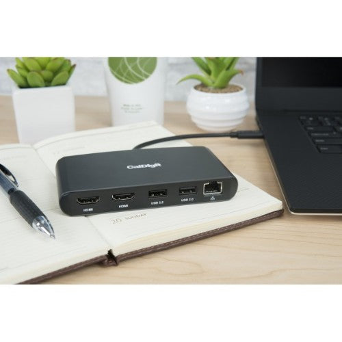 CalDigit Thunderbolt 3 mini Dock Wired Black, Grey