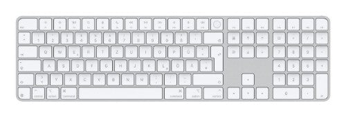 Apple Magic keyboard Universal USB + Bluetooth QWERTZ German White