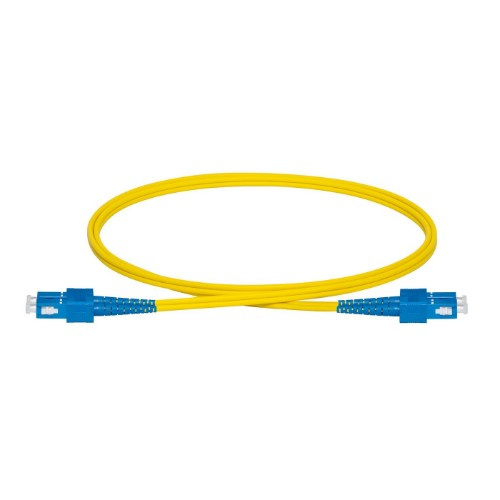 Lanview LVO231386 InfiniBand/fibre optic cable 2 m 2x SC OS2 Yellow