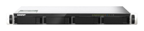 QNAP TS-435XEU NAS Rack (1U) Marvell CN9131 4 GB DDR4 0 TB QNAP QTS Black, Grey