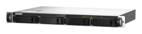 QNAP TS-435XEU NAS Rack (1U) Marvell CN9131 4 GB DDR4 0 TB QNAP QTS Black, Grey