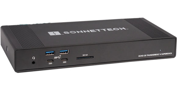 Sonnet Echo 20 Thunderbolt 4 SuperDock Wired Black