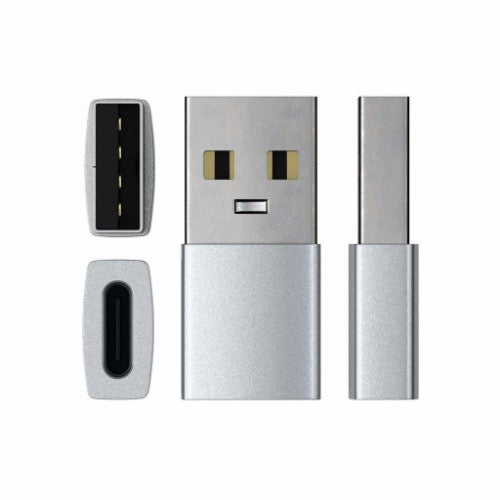 Satechi ST-TAUCS cable gender changer USB-A USB-C Silver