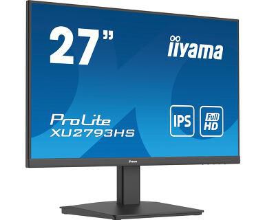 iiyama ProLite 27” Full HD IPS monitor with edge-to-edge design, perfect for multi-monitor setups