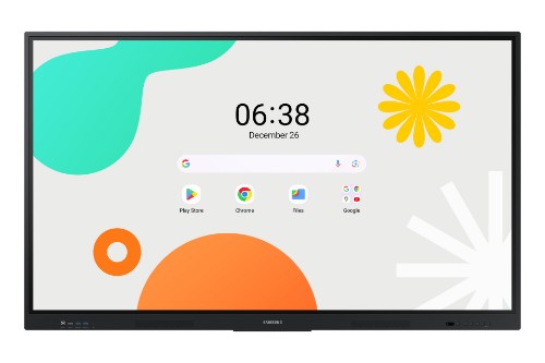 Samsung WA75F interactive whiteboard 190.5 cm (75") 3840 x 2160 pixels Touchscreen Black