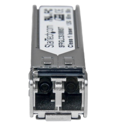 StarTech.com Cisco GLC-SX-MM Compatible SFP Transceiver Module - 1000BASE-SX - 10 Pack~10 Pack Cisco GLC-SX-MM Compatible SFP Module (10 Pack) - 1000BASE-SX - 1GbE Multimode Fiber MMF Optic Transceiver - 1GE Gigabit Ethernet SFP - LC 550m - 850nm - DDM Ci