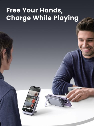 Ugreen 10000mAh Mini Powerbank Wireless 20W with MagSafe grey