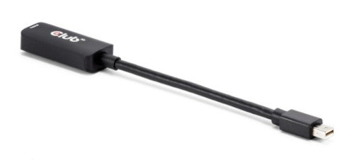 CLUB3D Mini DisplayPort™ 1.4 to HDMI™ 8K60Hz M/F Adapter