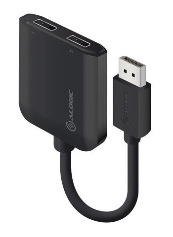 ALOGIC DisplayPort to Dual DisplayPort 1.2 Adapter - 4K - 30 Hz