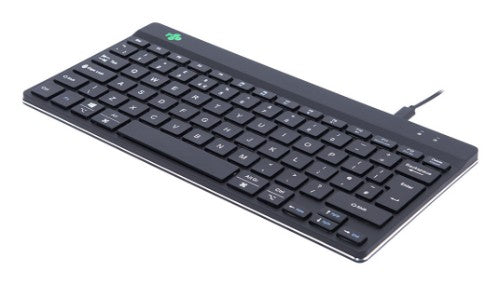 R-Go Tools Ergonomic keyboard R-Go Compact Break, compact keyboard with break software, QWERTY (UK), wired, black