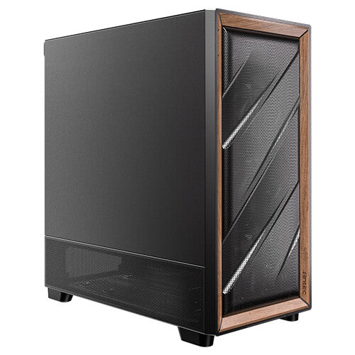 Antec FLUX SE Midi Tower Black, Wood