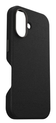 OtterBox Symmetry Series Cactus Leather for MagSafe for iPhone 16, Noir Ash