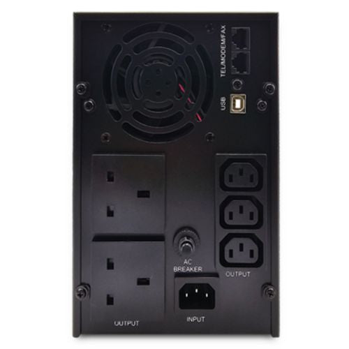 VIDA Armour 2000VA uninterruptible power supply (UPS) Line-Interactive 2 kVA 1600 W 5 AC outlet(s)