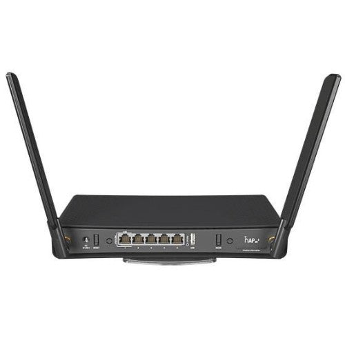 Mikrotik hAP ax³ wireless router Gigabit Ethernet Dual-band (2.4 GHz / 5 GHz) Black
