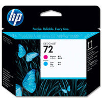 HP C9383A/72 Printhead magenta + cyan for HP DesignJet T 1100/1200/1300/620