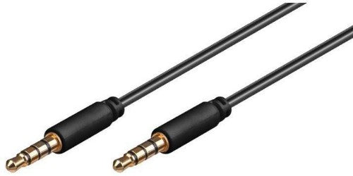 Microconnect IPOD016 audio cable 2 m 3.5mm Black
